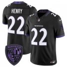 adult & youth,toddler Ravens Uniform 22 Derrick Henry Jersey 2026 new Stitched Activewear Black