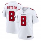 adult & youth,toddler Falcons Uniform 8 Kyle Pitts Sr. Jersey 2026 new Stitched Activewear White