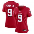 women's Atlanta Falcons Uniform 9 Michael Penix Jr. Jersey 2026 new Stitched Activewear Red Shirt
