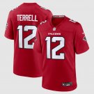adult & youth,toddler Falcons Uniform 12 Avieon Terrell Jersey 2026 new Stitched Activewear Red