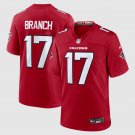 adult & youth,toddler Falcons Uniform 17 Zachariah Branch Jersey 2026 new Stitched Activewear Red