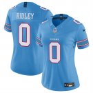 women's Tennessee Titans Uniform 0 Calvin Ridley Jersey 2026 new Stitched Activewear Blue Shirt