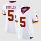 adult & youth,toddler Commanders Uniform 5 Jayden Daniels Jersey 2026 new Stitched Activewear White