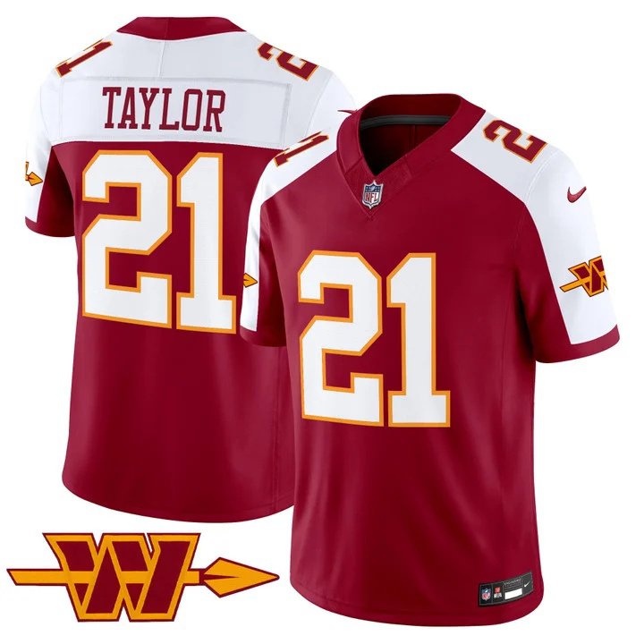 adult & youth Washington Commanders Uniform 21 Sean Taylor Jersey 2026 Stitched Shirt Burgundy-White