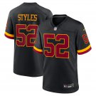 adult & youth,toddler Commanders Uniform 52 Sonny Styles Jersey 2026 Draft Stitched Activewear Black