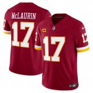 adult & youth,toddler Commanders Uniform 17 Terry McLaurin Jersey Stitched Burgundy with C patch