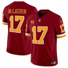 adult & youth Commanders Uniform 17 Terry McLaurin Jersey Stitched Throwback Burgundy with C patch