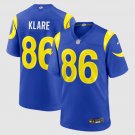 adult & youth,toddler LA Rams Uniform 86 Max Klare Jersey 2026 new Stitched Activewear Royal Shirt