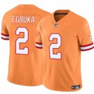 adult & youth,toddler Buccaneers Uniform 2 Emeka Egbuka Jersey Stitched Activewear Orange Shirt