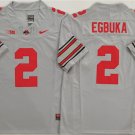 adult & youth Ohio State Buckeyes Uniform 2 Emeka Egbuka Jersey College Activewear Gray Stitched