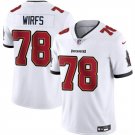 adult & youth,toddler Buccaneers Uniform 78 Tristan Wirfs Jersey Stitched Activewear White Shirt