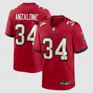 adult & youth,toddler Buccaneers Uniform 34 Alex Anzalone Jersey Stitched Activewear Red Shirt