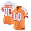 adult & youth Buccaneers Uniform 00 Custom name number Jersey Stitched Orange-White Activewear