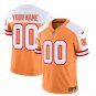 adult & youth Buccaneers Uniform 00 Custom name number Jersey Stitched Orange-White Activewear