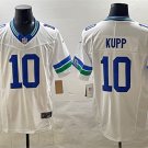 adult & youth,toddler Seattle Seahawks Uniform 10 Cooper Kupp Jersey Stitched Activewear White Shirt