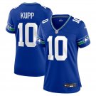 women's Seattle Seahawks Football Uniform 10 Cooper Kupp Jersey Stitched Activewear Royal Shirt