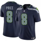 adult & youth,toddler Seahawks Uniform 8 Jadarian Price Jersey 2026 Draft Stitched Activewear Navy