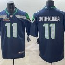adult & youth,toddler Seahawks 11 Jaxon Smith-Njigba Jersey Stitched Navy Super Bowl LX Patch Shirt