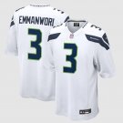 adult & youth,toddler Seahawks Uniform 3 Nick Emmanwori Jersey Stitched Activewear White Shirt