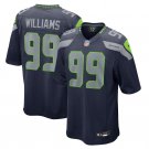 adult & youth,toddler Seahawks Uniform 99 Leonard Williams Jersey Stitched Activewear Navy Shirt