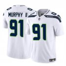 adult & youth,toddler Seahawks Uniform 91 Byron Murphy II Jersey Stitched Activewear White Shirt