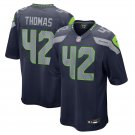 adult & youth,toddler Seattle Seahawks Uniform 42 Drake Thomas Jersey Stitched Activewear Navy Shirt