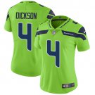 women's Seattle Seahawks Football Uniform 4 Michael Dickson Jersey Stitched Activewear Green Shirt