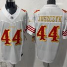 adult & youth SF 49ers Uniform 44 Kyle Juszczyk Jersey Stitched Activewear White-Glod Rivalries