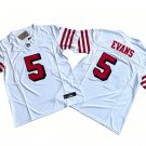 adult & youth,toddler San Francisco 49ers Uniform 5 Mike Evans Jersey Stitched Shirt White Alternate