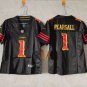 women's San Francisco 49ers Uniform 1 Ricky Pearsall Jersey Stitched Activewear Black Rivalries