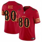 adult & youth,toddler SF 49ers Uniform 80 Jerry Rice Jersey Stitched Activewear Red Rivalries Shirt