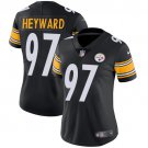 women's Pittsburgh Steelers Uniform 97 Cameron Heyward Jersey Stitched Activewear Black Shirt