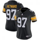 women's Pittsburgh Steelers Uniform 97 Cameron Heyward Jersey Stitched Shirt Black Alternate