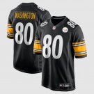 adult & youth,toddler Steelers Uniform 80 Darnell Washington Jersey Stitched Activewear Black Shirt