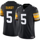 adult & youth,toddler Steelers Uniform 5 Jalen Ramsey Jersey Stitched Shirt Black Alternate