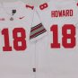 adult & youth Ohio State Buckeyes Uniform 18 Will Howard Jersey College Activewear White Stitched