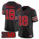 adult & youth Ohio State Buckeyes Uniform 18 Will Howard Jersey College Activewear Black Stitched