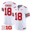 adult & youth Ohio State Buckeyes Uniform 18 Will Howard Jersey College Activewear White Stitched