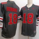 adult & youth Ohio State Buckeyes Uniform 18 Will Howard Jersey College Activewear Black Stitched