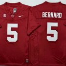 adult & youth Alabama Crimson Tide Uniform 5 Germie Bernard Jersey College Activewear Red Stitched