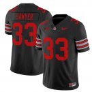 adult & youth Ohio State Buckeyes Uniform 33 Jack Sawyer Jersey College Activewear Black Stitched