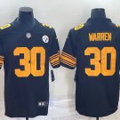 adult & youth,toddler Steelers Uniform 30 Jaylen Warren Jersey Stitched Activewear Black Color Rush