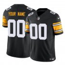 adult & youth,toddler Steelers Uniform 00 Custom name number Jersey Stitched Shirt Black Alternate