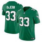 adult & youth,toddler Eagles Uniform 33 Cooper DeJean Jersey Stitched Shirt Green Alternate