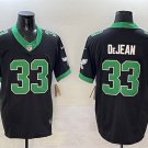 adult & youth Eagles Uniform 33 Cooper DeJean Jersey Stitched Activewear Black-Green Shirt