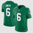 adult & youth,toddler Eagles Uniform 6 DeVonta Smith Jersey Stitched Shirt Green Alternate