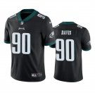 adult & youth,toddler Eagles Uniform 90 Jordan Davis Jersey Stitched Activewear Black Shirt