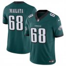 adult & youth,toddler Eagles Uniform 68 Jordan Mailata Jersey Stitched Activewear Green Shirt