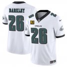 adult & youth,toddler Eagles Uniform 26 Saquon Barkley Jersey Stitched Activewear White C Patch