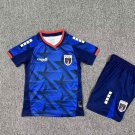 youth Cape Verde National Soccer Uniform suit Blank Jersey set 2026 kids Home Activewear Blue kit